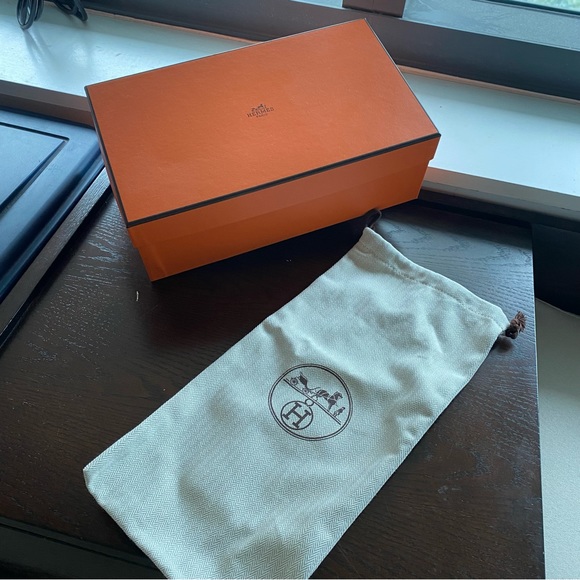 Hermes shoe box with dust bag - Picture 1 of 6